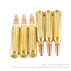 20 Rounds of .300 Win Mag Ammo by Federal Power-Shok - 180gr Copper HP