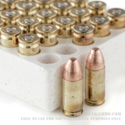 50 Rounds of 9mm Ammo by Corbon - 147gr FMJ