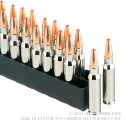 200 Rounds of .308 Win Ammo by Hornady - 155gr Polymer Tipped
