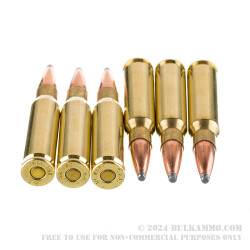20 Rounds of .308 Win Ammo by Fiocchi - 165gr PSP