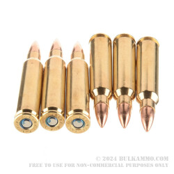 500 Rounds of .223 Ammo by Federal American Eagle - 55gr FMJ