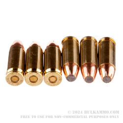 50 Rounds of 9x23mm Winchester Ammo by Winchester USA - 124gr JSP