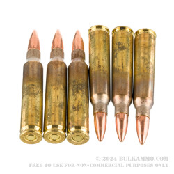1000 Rounds of 5.56x45 Ammo by Lake City - 55gr FMJ M193