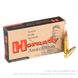 200 Rounds of 6.8 SPC Ammo by Hornady - 110gr V-Max