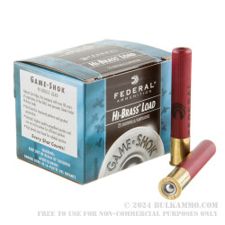 25 Rounds of .410 Ammo by Federal -  #4 shot