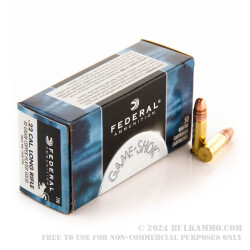 5000 Rounds of .22 LR Ammo by Federal Game Shok - 40gr CPRN