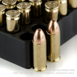 50 Rounds of .38 Super Ammo by Magtech - 130gr FMJ