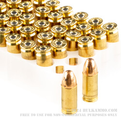 500  Rounds of 9mm Ammo by Federal - 124gr FMJ