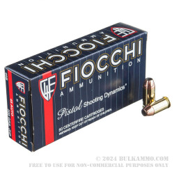 1000 Rounds of .45 ACP Ammo by Fiocchi - 200gr JHP