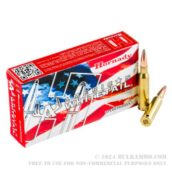 20 Rounds of 7mm-08 Ammo by Hornady American Whitetail - 139gr InterLock SP