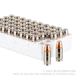 50 Rounds of 9mm +P+ Ammo by Winchester Ranger T-Series - 127gr JHP