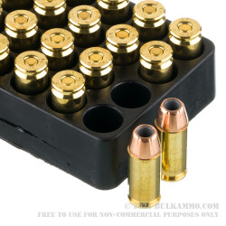 20 Rounds of .40 S&W Ammo by Sierra Outdoor Master - 180gr JHP