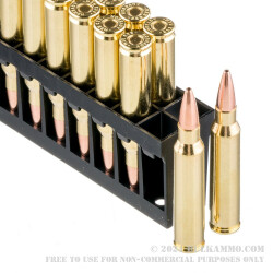 200 Rounds of .223 Ammo by Hornady BLACK - 75gr BTHP Match