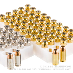 120 Rounds of .40 S&W Ammo by Federal - 180gr FMJ/ Hydra-Shok JHP
