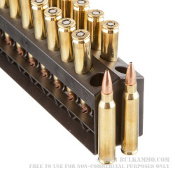 20 Rounds of 5.56x45 Ammo by Barnes Precision Match - 85gr OTM