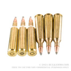 20 Rounds of .22-250 Rem Ammo by Winchester Super-X - 64gr PSP