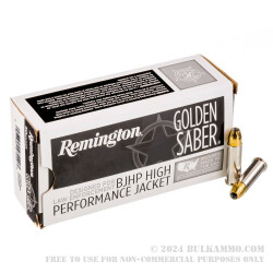 38 Special - +P 125 Grain JHP - Remington Golden Saber - 500 Rounds