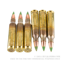 1000 Rounds of 5.56x45 Ammo by Winchester USA - 62gr FMJ M855