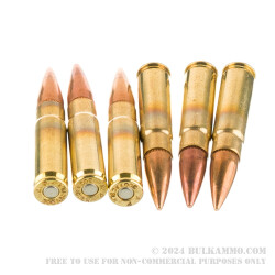 100 Rounds of .300 AAC Blackout Ammo by Armscor - 147gr FMJ