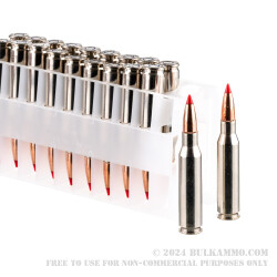 20 Rounds of 7mm-08 Ammo by Federal Premium - 140gr Nosler Ballistic Tip