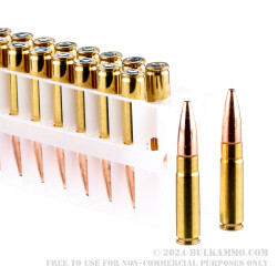 200 Rounds of .300 AAC Blackout Ammo by Federal Power-Shok - 150gr JSP