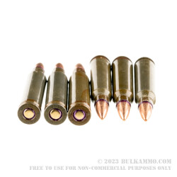 20 Rounds of .223 Rem Ammo by Red Army Standard - 56gr FMJBT