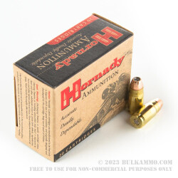 200 Rounds of .357 SIG Ammo by Hornady - 147gr JHP