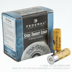 250 Rounds of 20ga Ammo by Federal - 7/8 ounce #7 Shot (Steel)