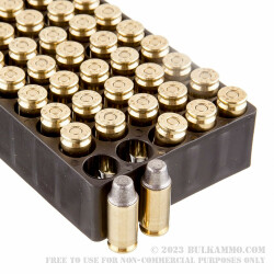 50 Rounds of .40 S&W Ammo by Magtech - 160gr Semi-Wadcutter