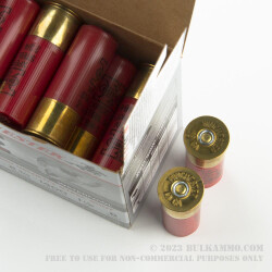 25 Rounds of 12ga 2-3/4" Ammo by Winchester - 1 1/8 ounce #6 Shot (Steel)