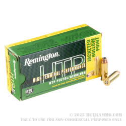 50 Rounds of .45 Long-Colt Ammo by Remington HTP - 230gr JHP