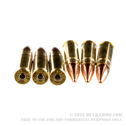 200 Rounds of .300 AAC Blackout Ammo by Hornady Frontier - 125gr FMJ