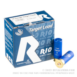 250 Rounds of 12ga Ammo by Rio - 1 ounce #9 shot
