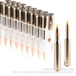 20 Rounds of .270 Win Ammo by Federal - 130gr Nosler Ballistic Tip