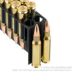 20 Rounds of .308 Win Ammo by Fiocchi - 150gr FMJBT