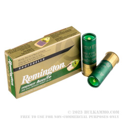 5 Rounds of 12ga Ammo by Remington - 385gr Sabot Slug