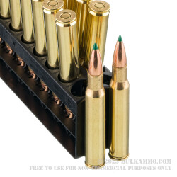 200 Rounds of 30-06 Ammo by Remington Core-Lokt Tipped - 150gr Polymer Tipped