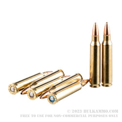 250 Rounds of .223 Ammo by Federal American Eagle Varmint & Predator - 50gr JHP