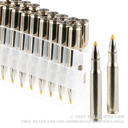 20 Rounds of 30-06 Springfield Ammo by Federal Vital-Shok - 180gr Trophy Bonded Tip