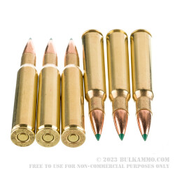 20 Rounds of 30-06 Ammo by Remington Core-Lokt Tipped - 150gr Polymer Tipped