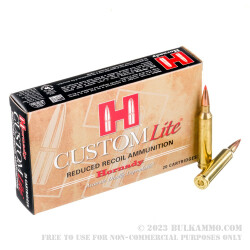20 Rounds of 7mm Rem Mag Ammo by Hornady - 139gr SST