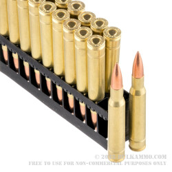 20 Rounds of 30-06 Springfield Ammo by Golden Bear - 145gr FMJ