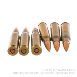 500 Loose Rounds of .308 Win Ammo by Sellier & Bellot Military Surplus 1970s Production - 147gr FMJ *Corrosive*
