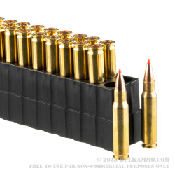 20 Rounds of .308 Win Ammo by Black Hills Ammunition Gold - 125gr GMX