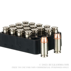 20 Rounds of .40 S&W Ammo by Underwood - 180gr JHP