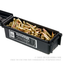 200 Rounds of .300 AAC Blackout Ammo by Ammo Inc. - 155gr HPBT