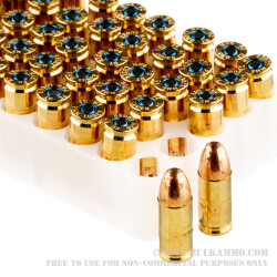 1000 Rounds of 9mm Ammo by Federal - 147gr TMJ