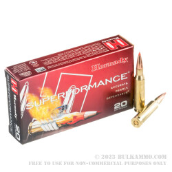 20 Rounds of 7mm-08 Ammo by Hornady - 139gr SST