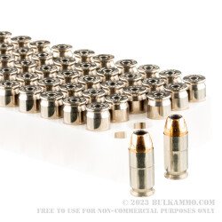 1000 Rounds of .45 ACP Ammo by Federal Hydra-Shok - 230gr JHP 