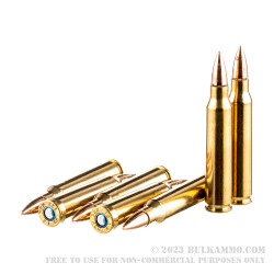 500 Rounds of .223 Ammo by Federal American Eagle Military Grade - 55gr FMJBT